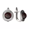 Серебряные Серьги E20036RV Sun Stone