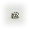 Серебряная моносерьга-клипса ручной работы SterSilv-5184 Sterling Silver