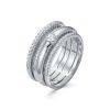 Кольцо из белого золота ЛЕТО 702-1200 c бриллиантами