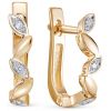 Серьги из золота ЛЕТО c бриллиантами 685-2100