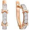 Золотые серьги с топазами 02-4541-00-501-1110-38 Platina Jewelry