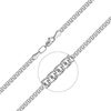 Цепь из белого золота (плетение бисмарк) 21-2711-050-1120-19 Platina Jewelry