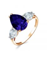 Золотое кольцо 11804527 Granat