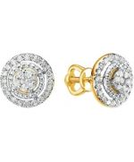 Золотые Пусеты С03109-320 Империал