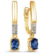 Золотые Серьги С0909-322 Империал