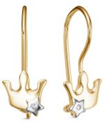 Золотые Серьги С2901-320 Империал