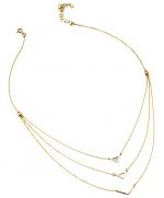 Золотое Колье Ц/192-320БР Mi AMOR