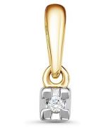 Подвеска из золота IMPERIAL c бриллиантом П1476-320