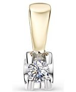 Подвеска из золота IMPERIAL c бриллиантом П0124-320