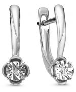 Золотые Серьги С/260-220 Mi AMOR