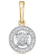 Подвеска из золота IMPERIAL c бриллиантом П3255-0320