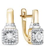 Золотые Серьги С3025-320 Империал