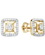 Золотые Пусеты С03108-320 Империал