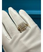 Золотое кольцо с бриллиантами ER008 Armenia