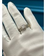 Золотое кольцо-трансформер с бриллиантами ER012 Armenia