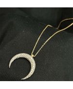 Золотое колье 71805385 Granat