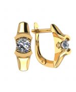 Золотые серьги 08-258894 Санис