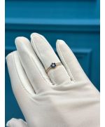 Кольцо из красного золота с сапфирами и бриллиантами 01-0361-00-105-1110-30 Platina Jewelry