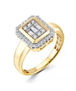 Кольцо из желтого золота ЛЕТО 1113-1320