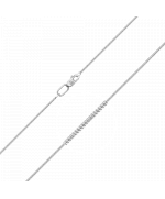 Цепь из белого золота 21-0111-030-1120-17 Platina Jewelry