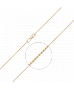 Цепь из лимонного золота (плетение якорное) 21-0813-030-1130-17  Platina Jewelry