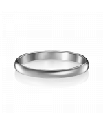 Обручальное кольцо из белого золота 01-3916-00-000-1120-11 Platina Jewelry