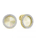 Пусеты из золота PRESTIGE c бриллиантами С-2754-03