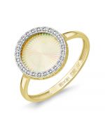 Кольцо из золота PRESTIGE c бриллиантами К-1754-03