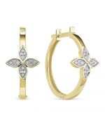 Серьги из золота PRESTIGE c бриллиантами С-1720-03