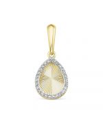 Подвеска из золота PRESTIGE c бриллиантами П-1756-03