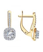 Золотые серьги 51-120-02355-1 Sokolov