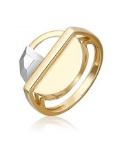 Кольцо из комбинированного золота 01-5628-00-000-1121 Platina Jewelry