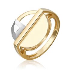 Кольцо из комбинированного золота 01-5628-00-000-1121 Platina Jewelry