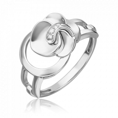 Золотое кольцо с бриллиантом 01-5611-00-101-1120 Platina Jewelry