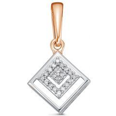 Подвеска из золота IMPERIAL c бриллиантом П3254-0320