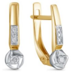 Золотые Серьги С3148-320 Империал