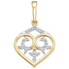 Подвеска из золота IMPERIAL c бриллиантом п3079-0320