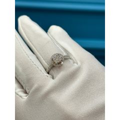 Золотое кольцо с бриллиантами ER004 Armenia
