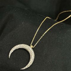 Золотое колье 71805385 Granat