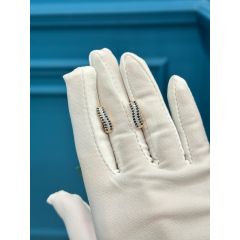Серьги из красного золота с сапфиром и бриллиантом 02-0886-00-105-1110-30 Platina Jewelry