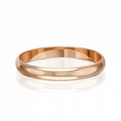 Обручальное кольцо из красного золота 01-3917-00-000-1110-11 Platina Jewelry [CLONE]