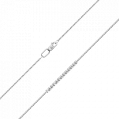 Цепь из белого золота 21-0111-030-1120-17 Platina Jewelry