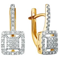 Золотые Серьги С1946-320 Империал