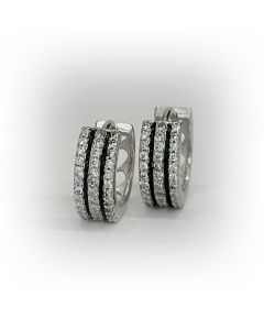 Серебряные серьги ручной работы SterSilv-5161 Sterling Silver