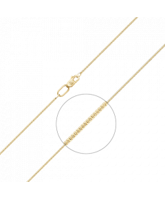 Цепь из лимонного золота (плетение панцирное)21-0113-030-1130-17 Platina Jewelry