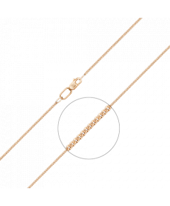 Цепь из красного золота 21-0103-040-1110-17 Platina Jewelry