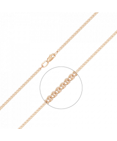 Цепь из красного золота 21-0403-030-1110-17 Platina Jewelry