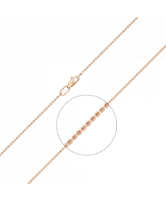 Цепь из красного золота (плетение якорное) 21-0803-030-1110-17 Platina Jewelry