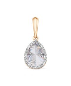 Подвеска из золота PRESTIGE c бриллиантами П-1756-01