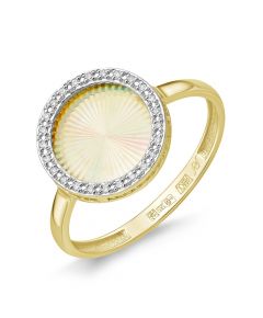 Кольцо из золота PRESTIGE c бриллиантами К-1754-03